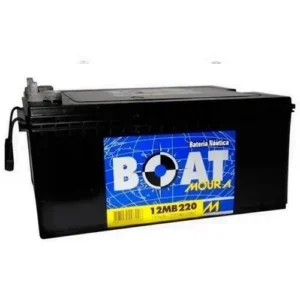Bateria Moura Naútica 220Ah – 12MB220 – Para Barcos ( Boat )